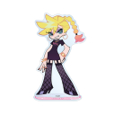 【グッズ-スタンドポップ】『New PANTY & STOCKING with GARTERBELT』 描き下ろし パンティ モデルver. BIGアクリルスタンド ver.Bの画像