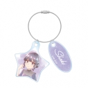 【グッズ-キーホルダー】「青春ブタ野郎」シリーズ 描き下ろし 牧之原翔子 星空ドレスver. Ani-Art aqua label 2連ワイヤーアクリルキーホルダーの画像
