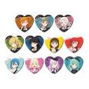 【グッズ-バッチ】ラブライブ!スーパースター!! 描き下ろし バンドver. トレーディングハート型缶バッジ【特典付】の画像