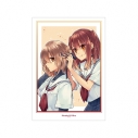 【グッズ-ポスター】私を喰べたい、ひとでなし 八百歳比名子&社 美胡 原作イラスト A3マット加工ポスターの画像