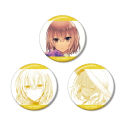 【グッズ-バッチ】私を喰べたい、ひとでなし 八百歳比名子 グリッター缶バッジ3個セットの画像
