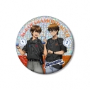 【グッズ-バッチ】TVアニメ『ダイヤのA actⅡ -Second Season-』 描き下ろし 沢村栄純&御幸一也 私服・野球観戦ver. 75mmホログラム缶バッジの画像