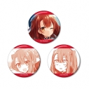 【グッズ-バッチ】私を喰べたい、ひとでなし 社 美胡 グリッター缶バッジ3個セットの画像