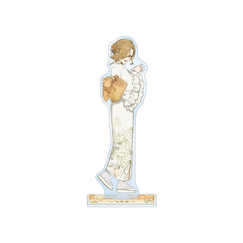 [Good-Stand Pop] MILGRAM -Milgram- Drawing Mahiru Retro Kimono ver. BIG acrylic stand
