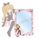 【グッズ-カードケース】TVアニメ『怪盗セイント・テール』 怪盗セイント・テール Botania B8硬質ケースの画像