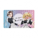 【グッズ-デスクマット】アニメ「オタクに優しいギャルはいない!?」 描き下ろし 天音 慶&伊地知 琴子 動物執事・メイドver. マルチデスクマットの画像