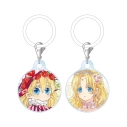 【グッズ-チャーム】ある日、お姫様になってしまった件について アタナシア 目印ミニアクリルチャーム2個セットの画像