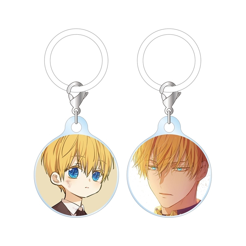 [Good-Charm] Claude's Case of Becoming a Princess One Day, Set of 2 Mini Acrylic Charms