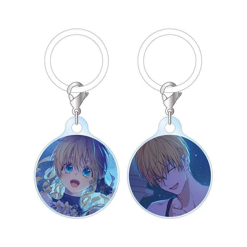 [Good-Charm] About the Case I Became a Princess One Day, Athanasia & Claude, Mini Acrylic Charm, Set of 2