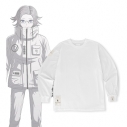 【グッズ-Tシャツ】HUNDRED LINE -最終防衛学園- 蒼月衛人 着用ロングTシャツ(サイズ/L)の画像