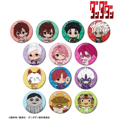 【グッズ-バッチ】TVアニメ『ダンダダン』 トレーディング ちびキャラ 夏祭りver. グリッター缶バッジ【特典付】