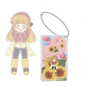 【グッズ-キーホルダー】TVアニメ『怪盗セイント・テール』 羽丘芽美 Botania スクエアアクリルキーホルダーの画像