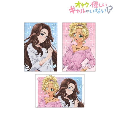 【グッズ-ポストカード】アニメ「オタクに優しいギャルはいない!?」 ポストカード3枚セット ver.B