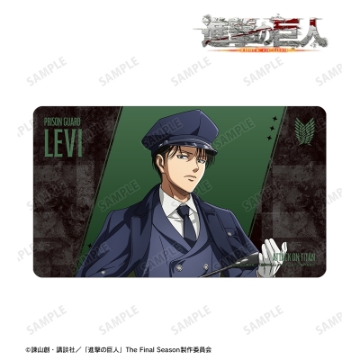 【グッズ-デスクマット】TVアニメ『進撃の巨人』 描き下ろし リヴァイ 看守ver. マルチデスクマット【アニメイト先行販売】