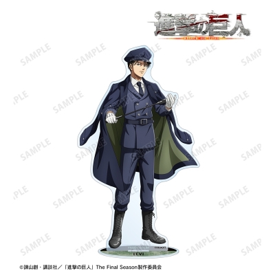 【グッズ-スタンドポップ】TVアニメ『進撃の巨人』 描き下ろし リヴァイ 看守ver. 特大アクリルスタンド【アニメイト先行販売】