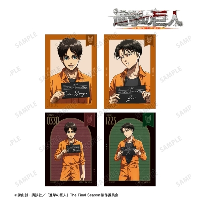 【グッズ-ブロマイド】TVアニメ『進撃の巨人』 描き下ろし エレン&リヴァイ 囚人ver. ブロマイド4枚セット【Drama 下载 ダウンロード Download 百度网盘 Mega MediaFire Mp3 CD 分享 感想 翻译先行販売】