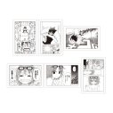 【グッズ-ポストカード】うえきの法則 原作コマポストカード6枚セット ver.Aの画像