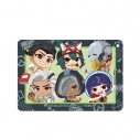 【グッズ-パスケース】オーバーウォッチ サポート系ヒーロー ちびキャラ 大阪ver. 1ポケットパスケースの画像
