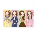【グッズ-デスクマット】からかい上手の高木さん 描き下ろし 高木さん 集合 お仕事体験ver. 第2弾 マルチデスクマット【アニメイト先行販売】の画像