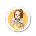 【グッズ-バッチ】からかい上手の高木さん 描き下ろし 高木さん 飼育員 お仕事体験ver. 第2弾 BIG缶バッジ【アニメイト先行販売】の画像