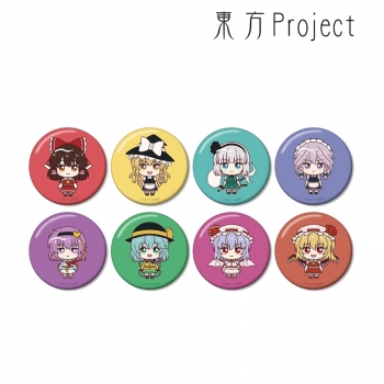 グッズ-バッチ】東方Project トレーディング ちょこんと！ 缶バッジ 