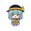 【グッズ-ステッカー】東方Project 古明地こいし ちょこんと! クリアダイカットステッカーの画像