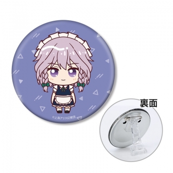 グッズ-バッチ】東方Project 十六夜咲夜 ちょこんと！ 3WAY缶バッジ 東方Project 十六夜咲夜缶バッジ缶ストラップ23点セット