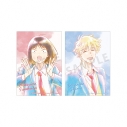 【グッズ-ブロマイド】TVアニメ『スキップとローファー』 岩倉美津未&志摩聡介 Ani-Art aqua label ブロマイド2枚セット ver.Aの画像
