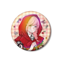 【グッズ-バッチ】ゆびさきと恋々 森下suu先生 描き下ろし 糸瀬 雪 童話ver. 75mmオーロラ缶バッジ ver.Aの画像