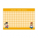【グッズ-ランチョンマット】BANANA FISH アッシュ・リンクス&奥村英二 ちびキャラ ランチョンマット ver.Bの画像