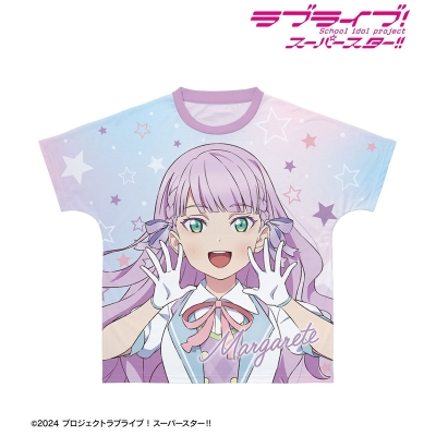 【グッズ-Tシャツ】ラブライブ!スーパースター!! 描き下ろし ウィーン・マルガレーテ MIRACLE NEW STORY ver. フルグラフィックTシャツユニセックス(サイズ/XXXL)