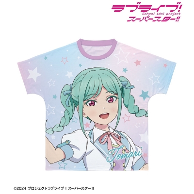 【グッズ-Tシャツ】ラブライブ!スーパースター!! 描き下ろし 鬼塚冬毬 MIRACLE NEW STORY ver. フルグラフィックTシャツユニセックス(サイズ/XL)