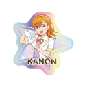 【グッズ-ステッカー】ラブライブ!スーパースター!! 描き下ろし 澁谷かのん MIRACLE NEW STORY ver. オーロラダイカットステッカーの画像