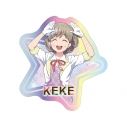 【グッズ-ステッカー】ラブライブ!スーパースター!! 描き下ろし 唐 可可 MIRACLE NEW STORY ver. オーロラダイカットステッカーの画像