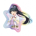 【グッズ-ステッカー】ラブライブ!スーパースター!! 描き下ろし 葉月 恋 MIRACLE NEW STORY ver. オーロラダイカットステッカーの画像