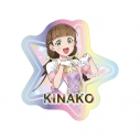 【グッズ-ステッカー】ラブライブ!スーパースター!! 描き下ろし 桜小路きな子 MIRACLE NEW STORY ver. オーロラダイカットステッカーの画像