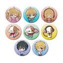 【グッズ-バッチ】きらりん☆レボリューション トレーディング ちびキャラ 音楽ver. グリッター缶バッジ【特典付】の画像