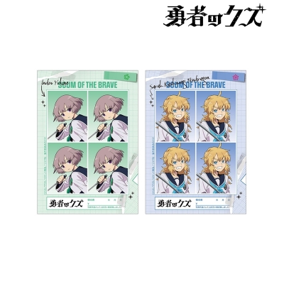 【グッズ-ブロマイド】TVアニメ『勇者のクズ』 印堂雪音&セーラ・カシワギ・ペンドラゴン 証明写真風ブロマイド2枚セット