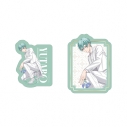【グッズ-ステッカー】戦国 A LIVE 描き下ろし 佑太郎 3周年衣装ver. ダイカットステッカー2個セットの画像