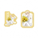 【グッズ-ステッカー】戦国 A LIVE 描き下ろし 伊達 政宗 3周年衣装ver. ダイカットステッカー2個セットの画像
