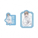 【グッズ-ステッカー】戦国 A LIVE 描き下ろし 徳川 家康 3周年衣装ver. ダイカットステッカー2個セットの画像