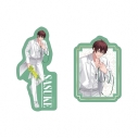 【グッズ-ステッカー】戦国 A LIVE 描き下ろし 猿飛 佐助 3周年衣装ver. ダイカットステッカー2個セットの画像
