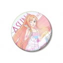 【グッズ-バッチ】ソードアート・オンライン 描き下ろし アスナ ペイントスタイルver. Ani-Art clear label 第2弾 75mmオーロラ缶バッジの画像