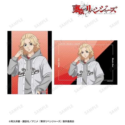【グッズ-ブロマイド】TVアニメ『東京リベンジャーズ』 描き下ろし 佐野 万次郎 ベースボールシャツver. ブロマイド2枚セット