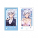 【グッズ-カード】TVアニメ「よわよわ先生」 鶸村ひより イラストカード2枚セット ver.Aの画像