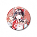 【グッズ-バッチ】東方Project 松本能人イラスト 博麗霊夢 現代風ファッションver. Ani-Art 75mmグリッター缶バッジの画像