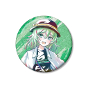 【グッズ-バッチ】東方Project 松本能人イラスト 古明地こいし 現代風ファッションver. Ani-Art 75mmグリッター缶バッジの画像