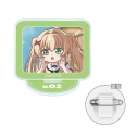 【グッズ-バッチ】TVアニメ『Summer Pockets』 紬ヴェンダース ゆるコマ アクリルスタンドマルチバッジ ver.Aの画像