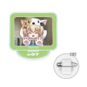 【グッズ-バッチ】TVアニメ『Summer Pockets』 紬ヴェンダース ゆるコマ アクリルスタンドマルチバッジ ver.Bの画像