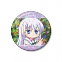 【グッズ-バッチ】TVアニメ『Summer Pockets』 鳴瀬しろは ゆるコマ 75mmホログラム缶バッジ ver.Aの画像